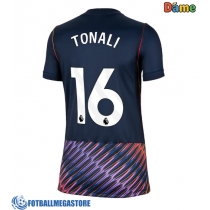 Fotballdrakt Dame Tottenham Hotspur Sandro Tonali #16 Bortedrakt 2026-27 Kortermet